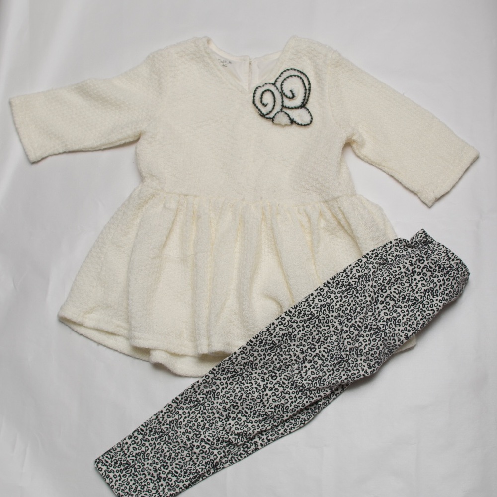 Cream Cheetah Set